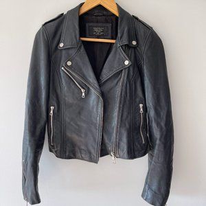 TRAFALUC authentic leather jacket